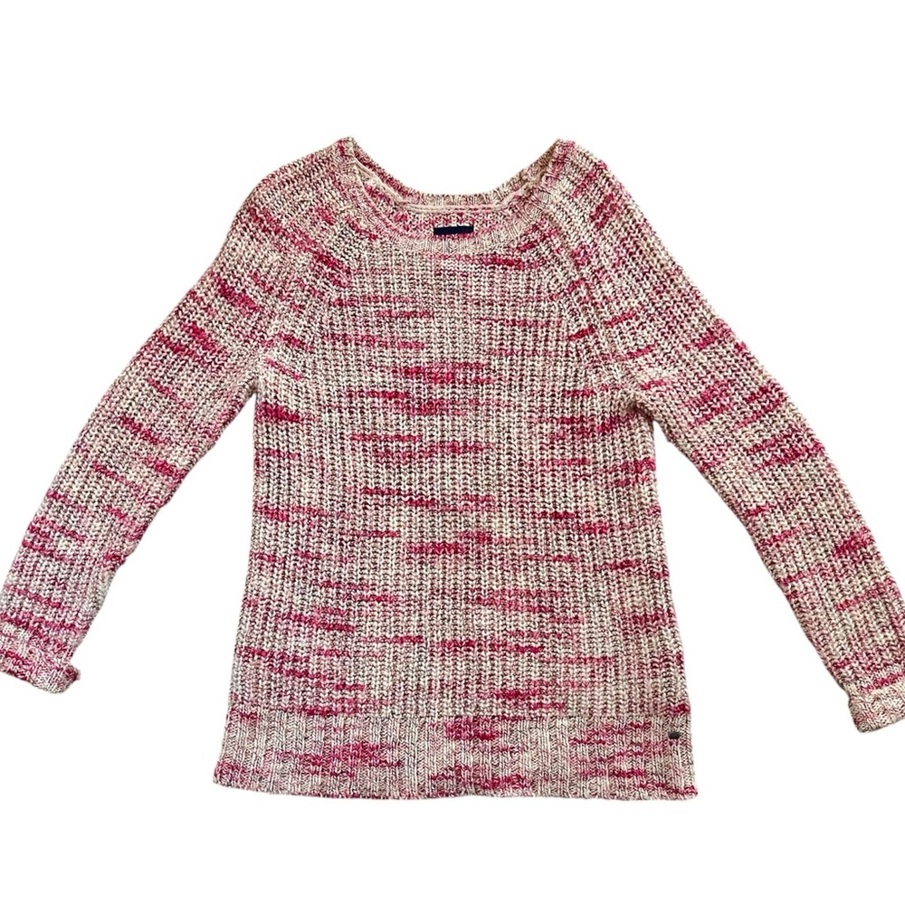 American Eagle Sweater Womens Small Pink Heather Acrylic Wool Knit Jegging